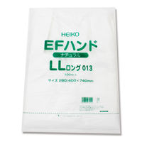 ヘイコー EFハンド ナチュラル LLロング 006645940 1セット（100枚入×10束）（直送品）