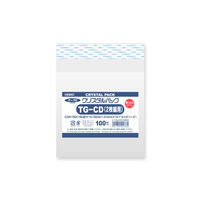 【ケース販売】OPP袋 シモジマ クリスタルパック 04TG CD(2枚組用) 006769900 1セット(合計1000枚)（直送品）