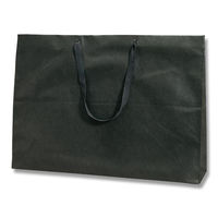【ケース販売】HEIKO 不織布袋 ファッションバッグ Fタイプ LL 黒 008738802 1ケース(10枚×5袋 計50枚)（直送品）