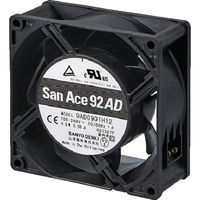 山洋電気 SanACE ACDCファンセットモデル（92×38mm センサ付） ST1-9AD0901M1H 1台 835-4187（直送品）