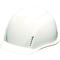 トラスコ中山 TRUSCO 遮熱ヘルメット“涼帽” 通気孔付 白 TD-HB-FV-W 1個 856-6926（直送品）