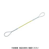 玉掛けワイヤロープスリング Wスリング Aタイプ（カラー被覆付） スリング径9mmタイプ