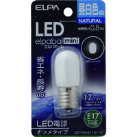 朝日電器 ELPA LEDナツメ形E17 LDT1N-G-E17-G110 1個 828-9968（直送品）