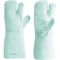 トラスコ中山 TRUSCO ケブラー(R)糸使用溶接手袋 3本指 裏綿付 KEVY-T3 1双 837-1260（直送品）