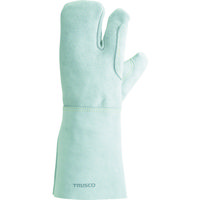 トラスコ中山 TRUSCO ケブラー(R)糸使用溶接手袋 3本指 左手のみ 裏綿付 KEVY-T3-LT 1枚 837-1261（直送品）