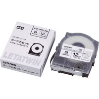 マックス MAX チューブマーカー レタツイン 専用テープカセット LM-TP512W 1個 855-0362（直送品）