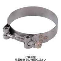 トラスコ中山 TRUSCO Tボルトホースクランプ オールステンレス 114~122mm TTHC-19122 1個 856-6801（直送品）