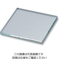 アズワン ガラス角板 青板（ソーダ）ガラス 40×40 1枚 3-2425-04（直送品）
