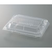 エフピコ 簡易食品包装容器（電子レンジ対応）蒸せるんです 角小17-13 3枚入り 1袋（3枚） 3-5976-01（直送品）