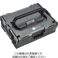 樹脂製工具箱 ツールケース LーBOXX 118.02 ブラック 外径寸法:間口442×奥行357×高さ151mm 1個（直送品）