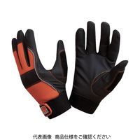 スナップオン・ツールズ バーコ 合皮手袋 マルチパーパスグローブ ブラック/オレンジ サイズ8 GL008-8 1双 836-8909（直送品）