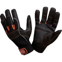 スナップオン・ツールズ バーコ 合皮手袋 パワーツールグローブ ブラック サイズ10 GL010-10 1双 836-8910（直送品）