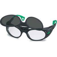 ウベックス UVEX 二眼型遮光メガネ 9104 (遮光度#4) 9104044 1個 836-4305（直送品）