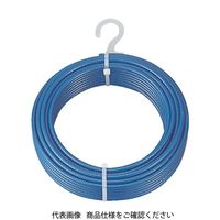 トラスコ中山 TRUSCO メッキ付ワイヤーロープ PVC被覆タイプ Φ9(11)mmX100 CWP-9S100 1巻 856-0821（直送品）