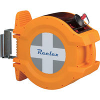 中発販売 Reelex バリアロープリール(赤色ロープ20m) BRR-1220R 1台 855-3138（直送品）