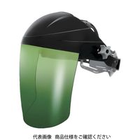 直かぶり型防災面 ジョグダイヤル調節機能