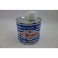 東栄管機 塩ビ接着剤刷毛付 1KG Bond-Low-Fast_1000 1セット(2000g:1000g×2個)（直送品）