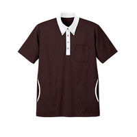 明石スクールユニフォームカンパニー ニットシャツ（脇ポケット付き） UZT469 ブラウン EL 1着（直送品）