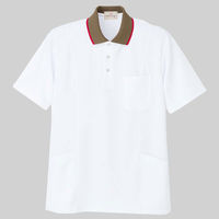 明石スクールユニフォームカンパニー ポロシャツ UZT470E ホワイト EL 1着（直送品）