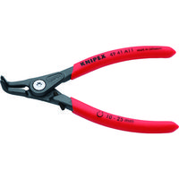 KNIPEX（クニペックス） KNIPEX 軸用スナップリングプライヤー 曲 4941-A11 1丁 835-8265（直送品）