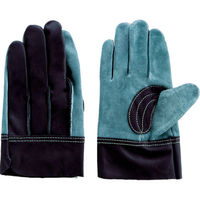 富士グローブ 牛床革オイル加工手袋(袖なしタイプ) オイル77 L 5307 1双 855-5208（直送品）