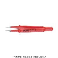 KNIPEX（クニペックス） KNIPEX 絶縁精密ピンセット 145MM 9267-63 1本 835-5183（直送品）