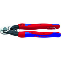 KNIPEX ワイヤーロープカッター 落下防止 190mm 9562-190TBK 1丁 836-8978（直送品）