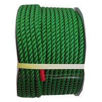 ポリエチレンロープ（緑） 12mmΦX100m ドラム巻 PE12-100GRN-R まつうら工業（直送品）