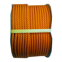 ポリエチレンロープ（オレンジ） 12mmΦX100m ドラム巻 PE12-100ORE-R まつうら工業（直送品）