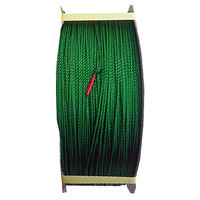 ポリエチレンロープ（緑） 2.5mΦX440m ドラム巻 PE2.5-440GRN-R まつうら工業（直送品）