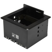 ケーブル/コード収納ボックス　テーブルに埋め込むタイプ　BOX4CABLE　1個　StarTech.com（直送品）