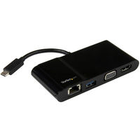 USB-Cマルチアダプタ 4K HDMI GbE有線LAN　DKT30CHV　1個　StarTech.com