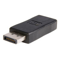 DP 1.2 - HDMI ディスプレイアダプター　DP2HDMIADAP　1個　StarTech.com