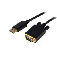 Startech.com 3m DisplayPort - VGA 変換アダプタケーブル DP2VGAMM10B 1個