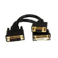 DVI - I - DVI - D/VGA分岐ケーブル　Wyse端末対応　DVI92030202L　1個　StarTech.com（直送品）