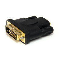 HDMI/ メス-DVI-D/ オス 変換コネクタ　HDMIDVIFM　1個　StarTech.com