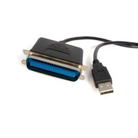 Startech.com 3m USB-パラレルプリンタコンバータケーブル ICUSB128410 1個