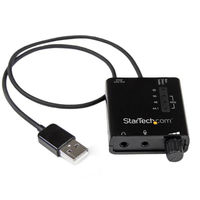 Startech.com USB接続外付けサウンドカード ICUSBAUDIO2D 1個