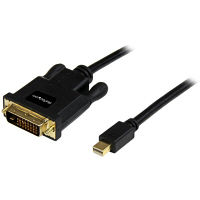 mDP 1.2 - DVI ケーブル／3m／パッシブ 　MDP2DVIMM10B　1個　StarTech.com（直送品）