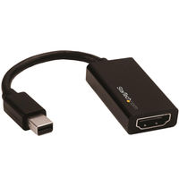Startech.com Mini DisplayPort - HDMI 変換アダプタ 4K MDP2HD4K60S 1個