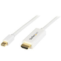 Startech.com Mini DisplayPort - HDMI変換ケーブル 1m MDP2HDMM1MW 1個