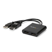 MSTハブ　DisplayPort 1.2　2画面Winのみ　MSTDP122DP　1個　StarTech.com（直送品）