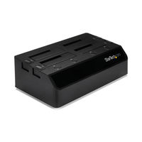 HDDスタンド／USB-A／4ベイ／2.5/3.5型　SDOCK4U33　1個　StarTech.com（直送品）