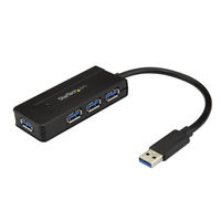 Startech.com 4ポート USB 3.0ハブ 充電ポート付きミニハブ ACアダプタ ST4300MINI 1個