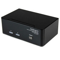 2ポート デュアルDVI対応USB接続KVMスイッチ　SV231DD2DUA　1個　StarTech.com（直送品）