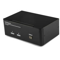 2ポート デュアルDP対応USB接続KVMスイッチ 音声対応　SV231DPDDUA　1個　StarTech.com（直送品）