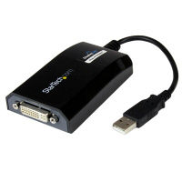Startech.com USB - DVI変換アダプタ USB接続外付けグラフィックアダプ USB2DVIPRO2 1個