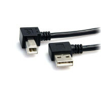 91cm A - B L型USB ケーブル　オス/オス　USB2HAB2RA3　1個　StarTech.com（直送品）