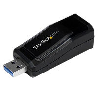 USB3.0-ギガビットイーサネットLANアダプタ　ブラック　USB31000NDS　1個　StarTech.com（直送品）