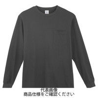 コーコス信岡 （CO-COS） 長袖Tシャツ チャコール